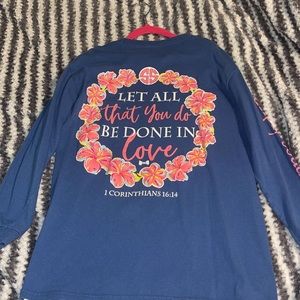youth medium simply southern long sleeve